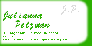 julianna pelzman business card